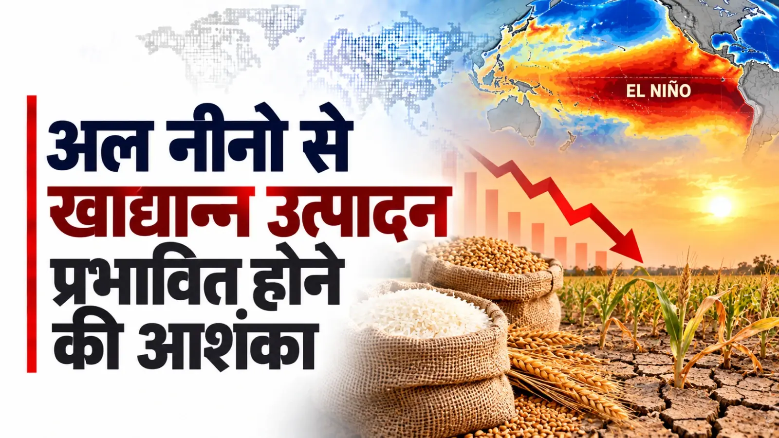 अल नीनो से रबी फसलों पर खतरा, खाद्यान्न उत्पादन प्रभावित होने की आशंका: कृषि सचिव