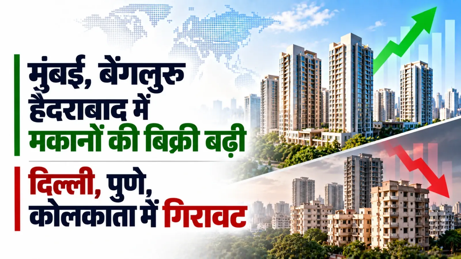 देश के सात शहरों में जुलाई-सितंबर में मकानों की बिक्री तीन प्रतिशत बढ़ी