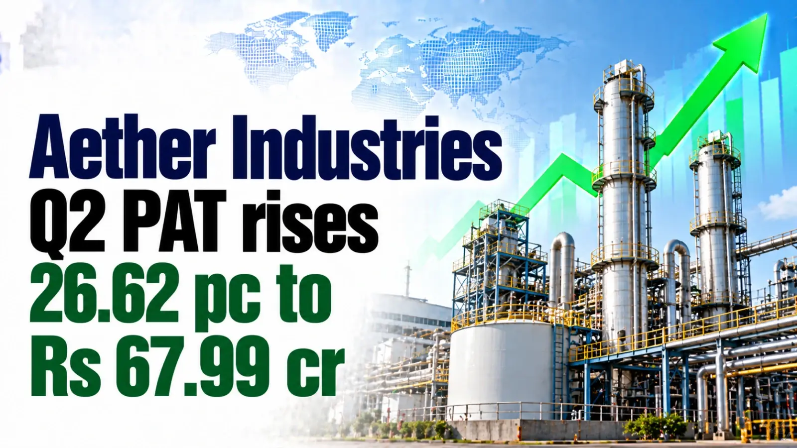 Aether Industries Q2 PAT Rises 26.62% to Rs 67.99 Cr