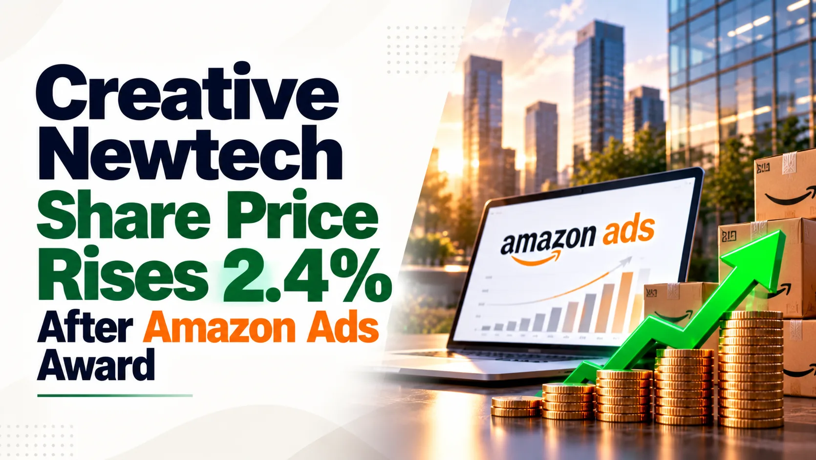 Creative Newtech Share Price Rises 2.4% After Amazon Ads Award
