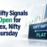 Gift Nifty Signals Flat Open for Sensex, Nifty on Thursday