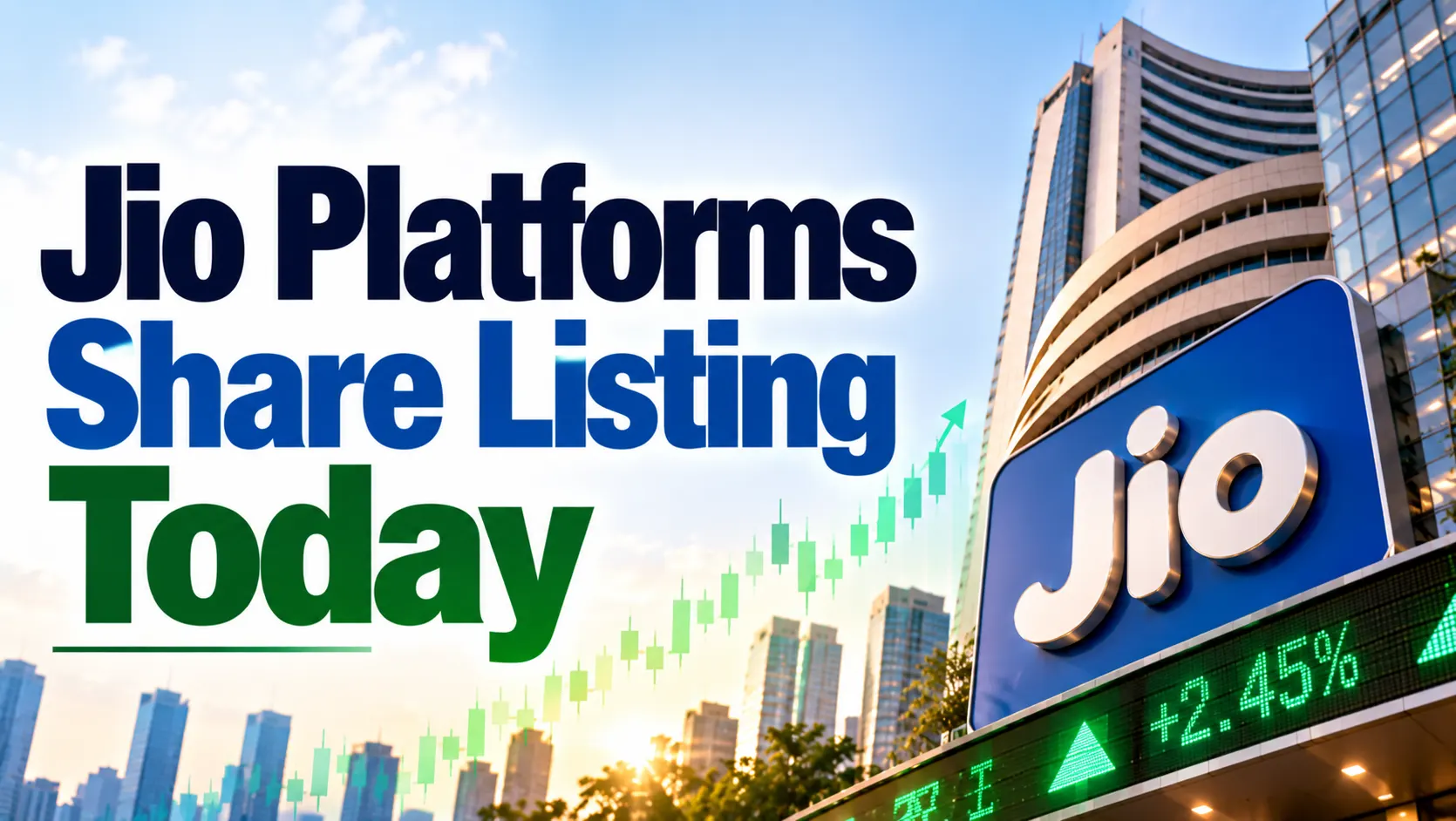 Jio Platforms Share Listing Today