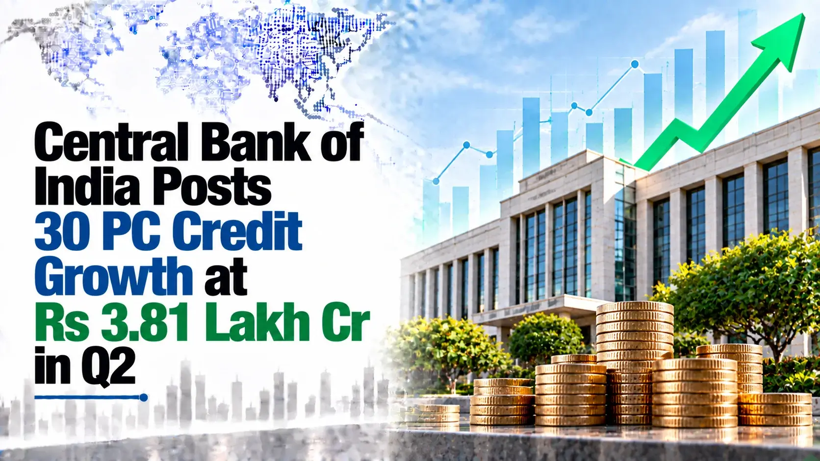 Central Bank of India Posts 30% Credit Growth at Rs 3.81 Lakh Cr in Q2