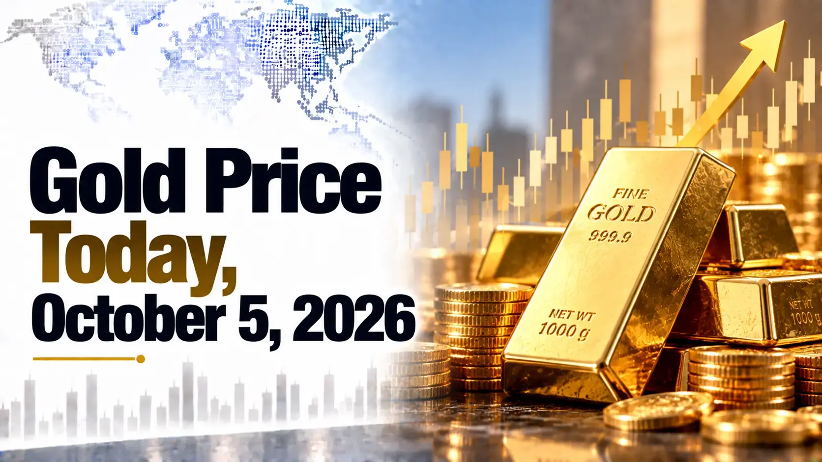 Gold Price Today, October 5, 2026: Rate of 24K Falls ₹1,100 per 10 gm