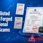 How Operators Use Forged Institutional Stamps To Sell Fake Unlisted Shares