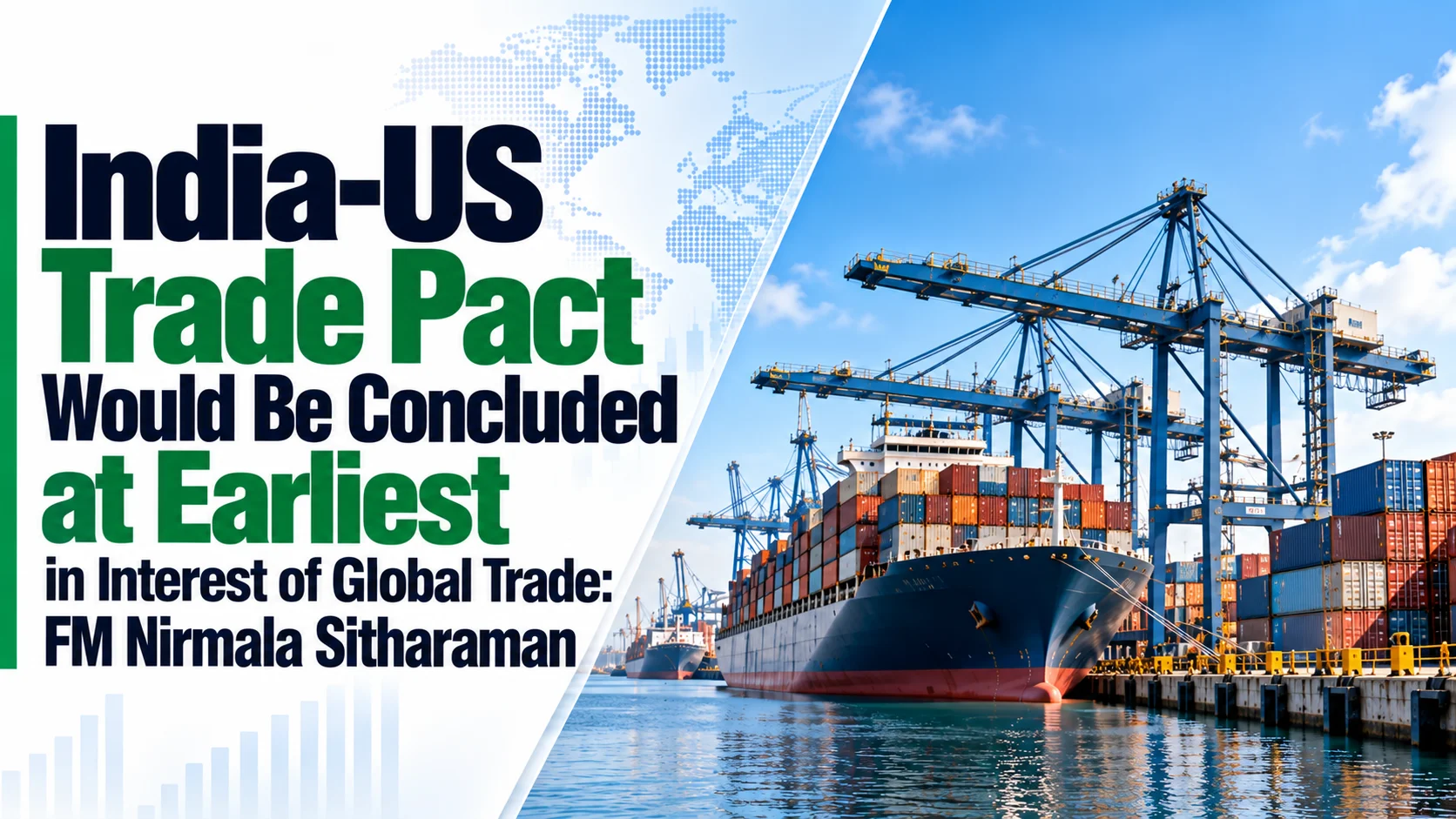 India-US Trade Pact Would Be Concluded at Earliest, in Interest of Global Trade: FM Nirmala Sitharaman