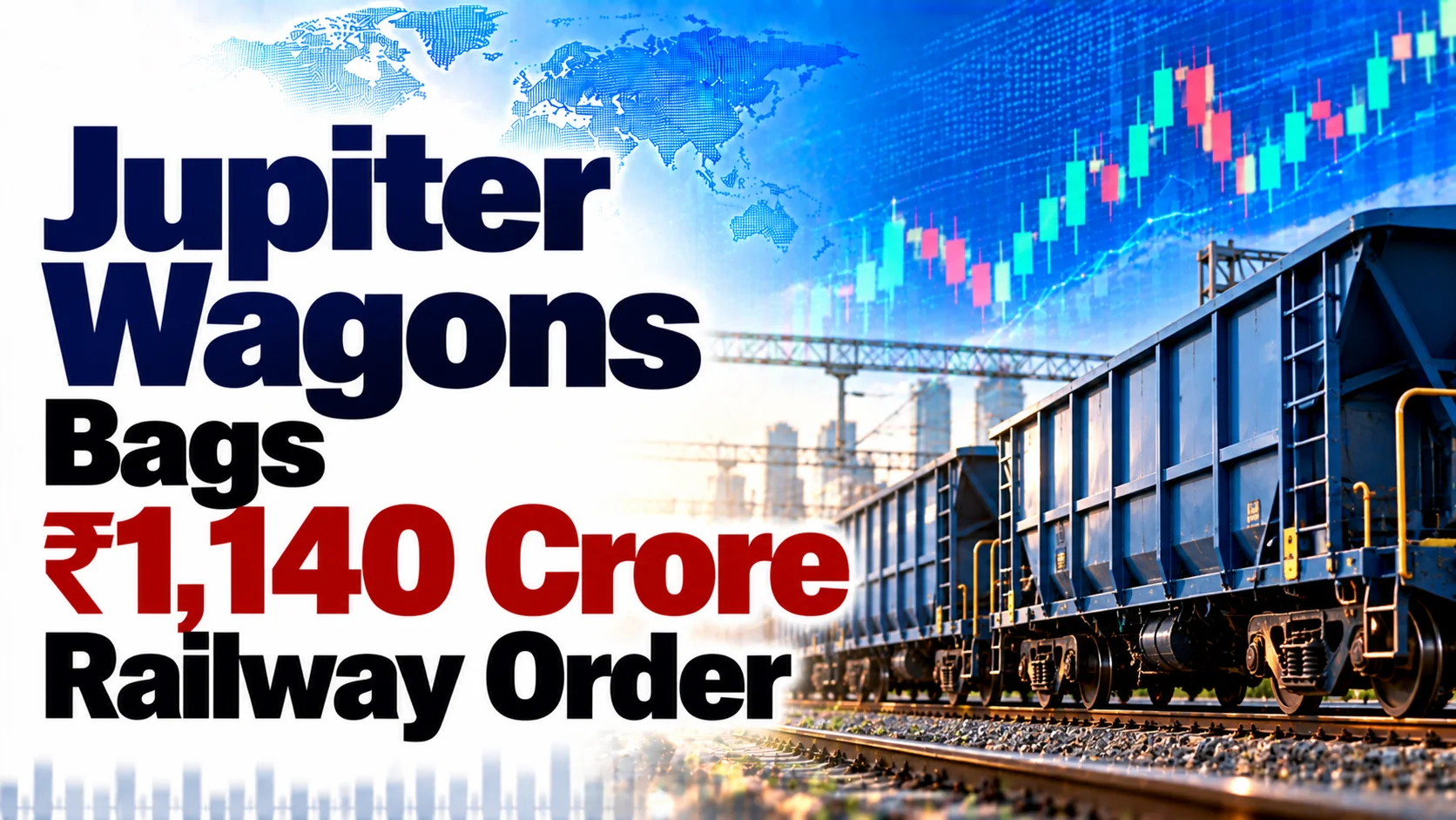 Jupiter Wagons Bags ₹1,140 Crore Railway Order; Shares Rise 7.84%