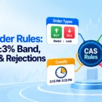 Order Rules in CAS: Allowed Types, ±3% Band, Market Order Cutoff, & Rejections