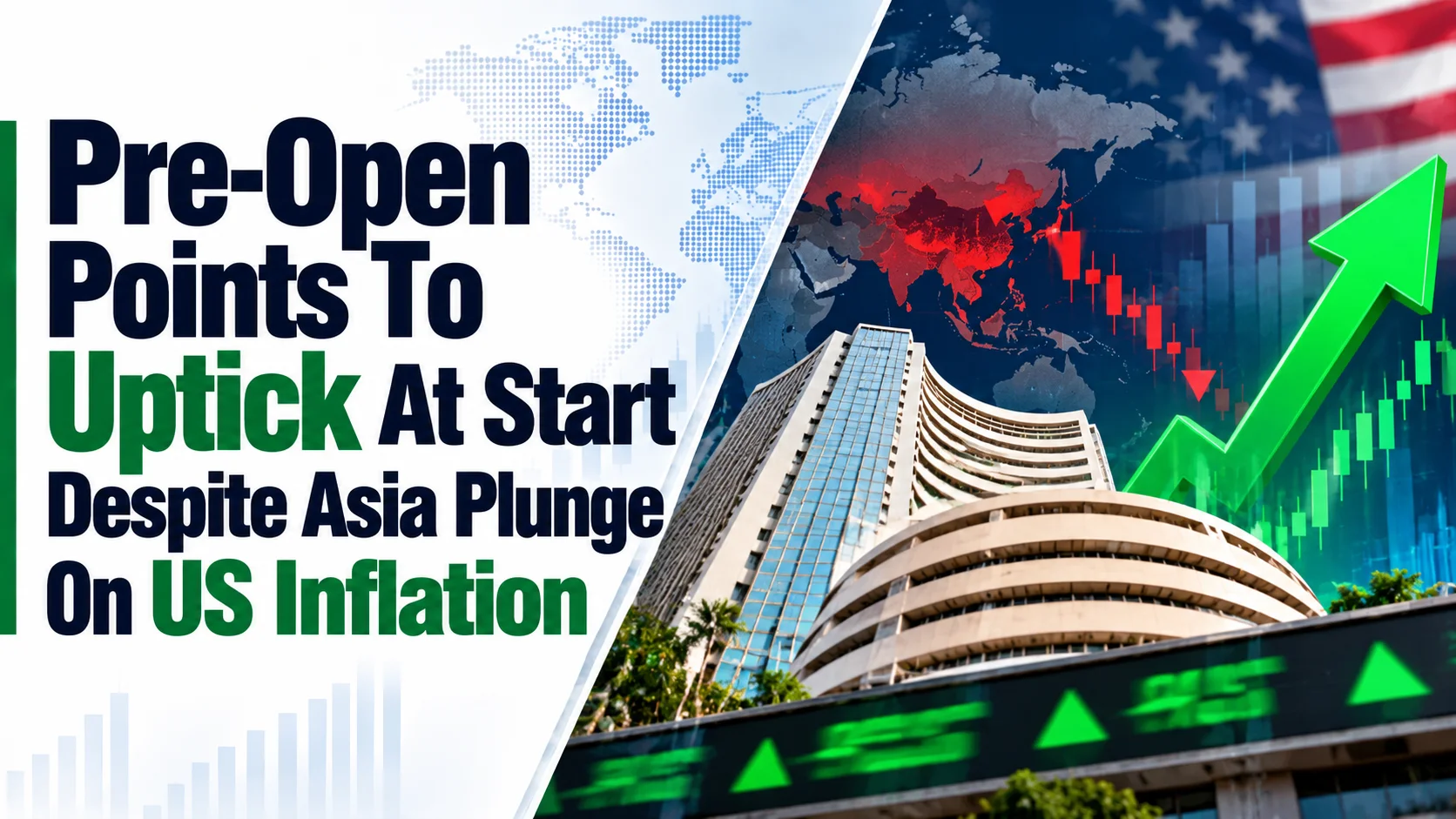 Pre-Open Points To Uptick At Start Despite Asia Plunge On US Inflation
