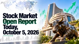 Stock Market Open Report Today, October 5, 2026: Sensex, Nifty Rally as Upbeat Asia, Easing Oil Offset RBI Policy Caution