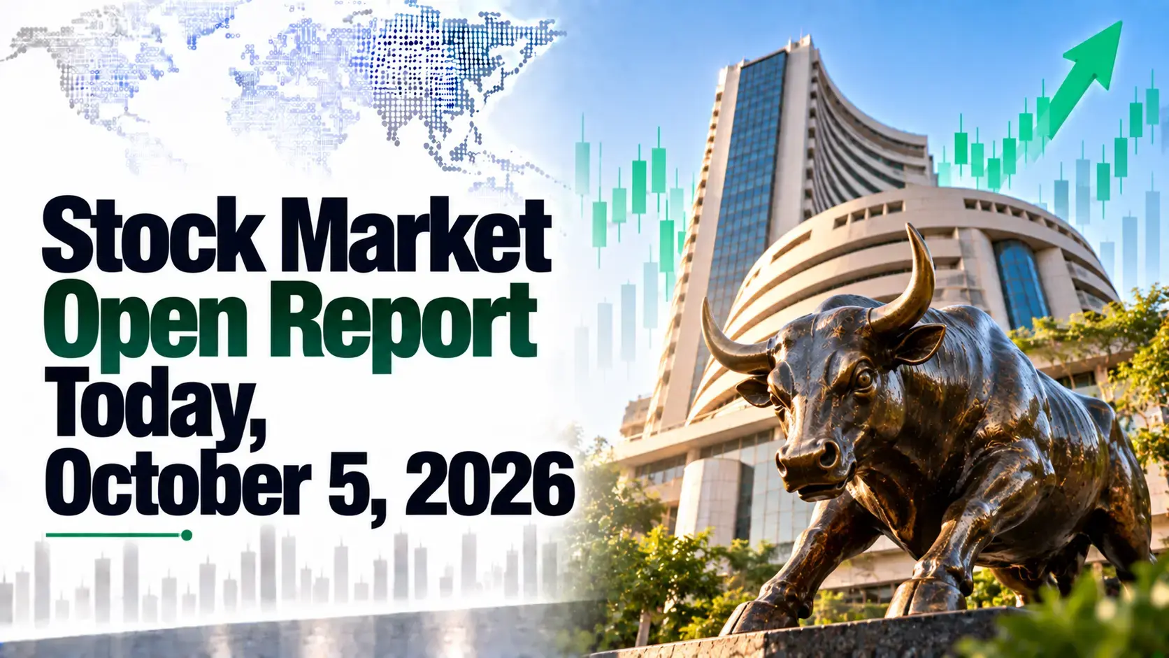 Stock Market Open Report Today, October 5, 2026: Sensex, Nifty Rally as Upbeat Asia, Easing Oil Offset RBI Policy Caution