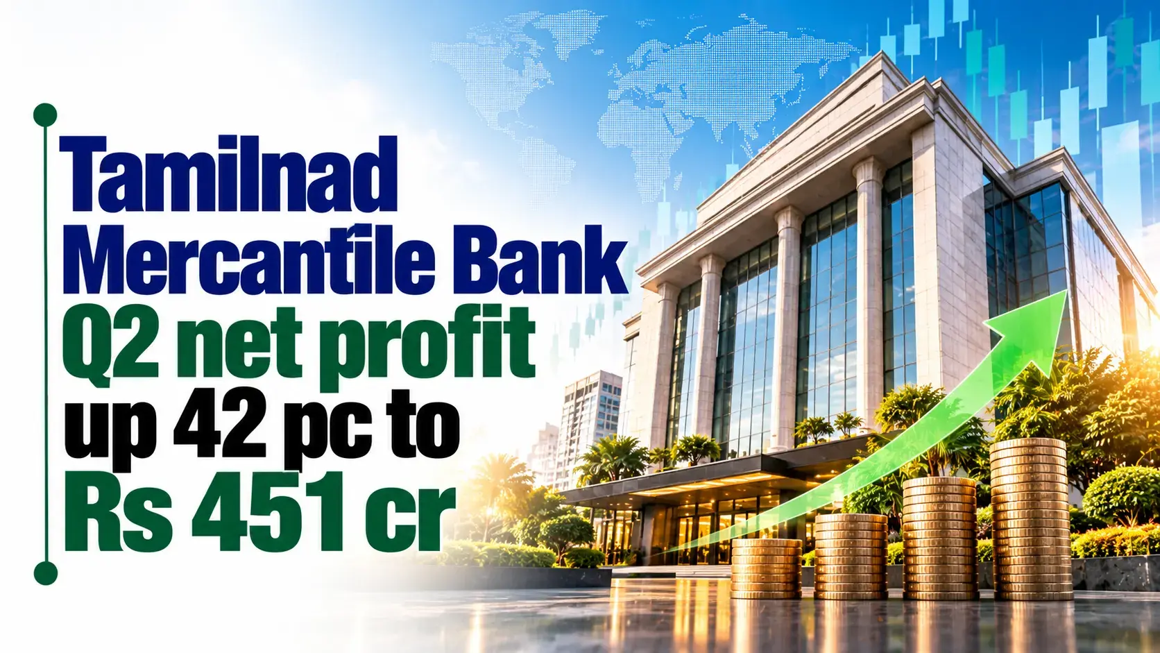 Tamilnad Mercantile Bank Q2 Net Profit Up 42% to Rs 451 Cr