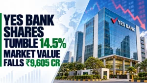 Yes Bank Shares Tumble 14.5%; Market Valuation Falls Rs 9,605 Cr