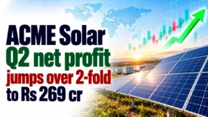 ACME Solar Q2 Net Profit Jumps Over 2-Fold to Rs 269 Cr