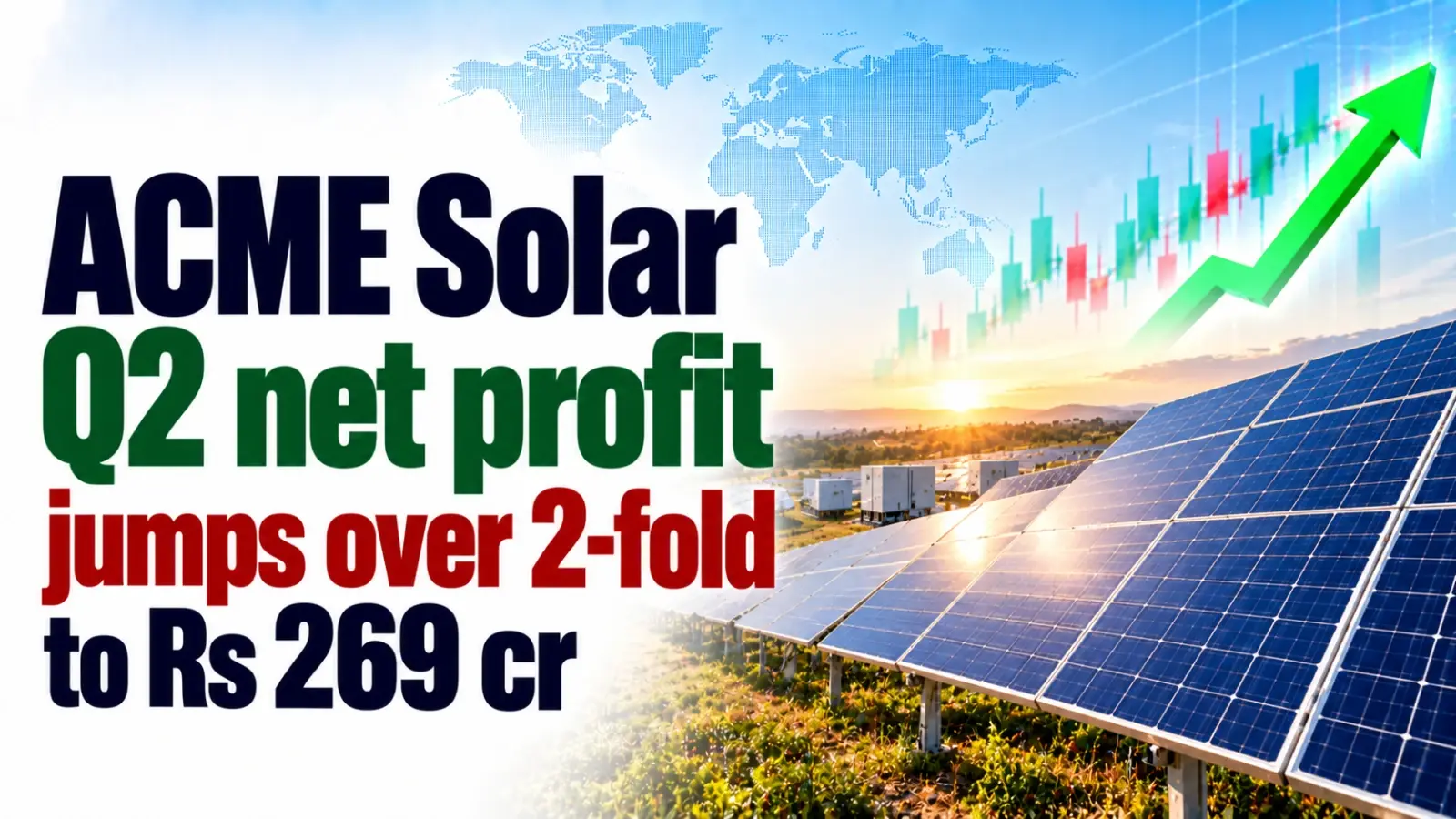 ACME Solar Q2 Net Profit Jumps Over 2-Fold to Rs 269 Cr