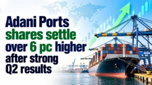 Adani Ports Shares Settle Over 6 PC Higher After Strong Q2 Results