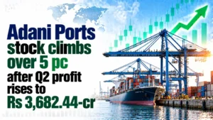 Adani Ports Stock Climbs Over 5% After Q2 Profit Rises to Rs 3,682.44-Cr