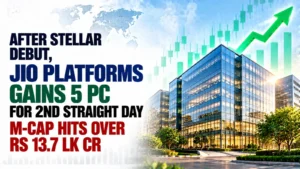 After Stellar Debut, Jio Platforms Gains 5% for 2nd Straight Day; M-Cap Hits Over Rs 13.7 Lk Cr