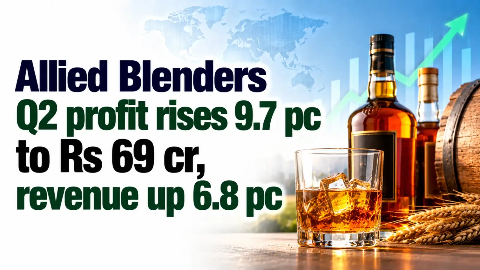 Allied Blenders Q2 Profit Rises 9.7% to Rs 69 Cr, Revenue Up 6.8%