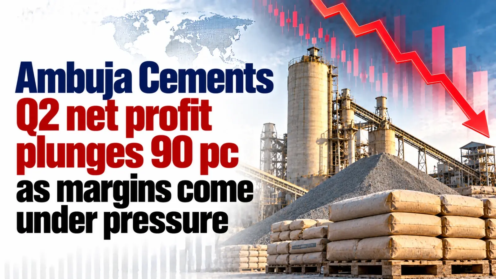 Ambuja Cements Q2 Net Profit Plunges 90% As Margins Come Under Pressure