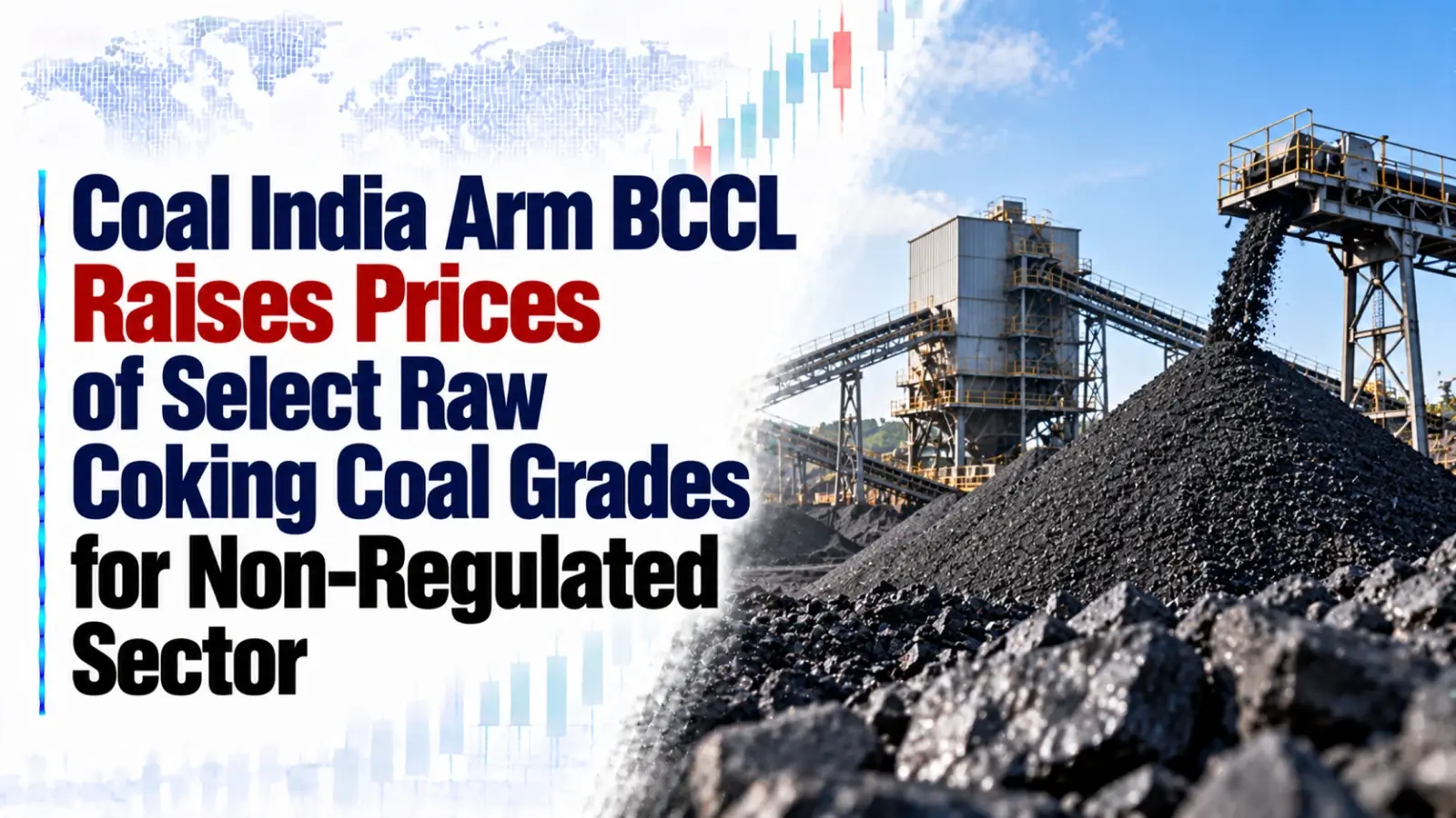 Coal India Arm BCCL Raises Prices of Select Raw Coking Coal Grades for Non-Regulated Sector