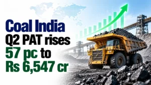Coal India Q2 PAT Rises 57% to Rs 6,547 Cr
