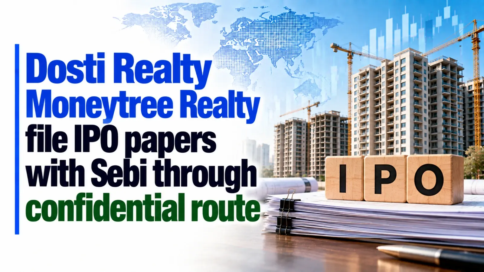 Dosti Realty, Moneytree Realty File IPO Papers With Sebi Through Confidential Route