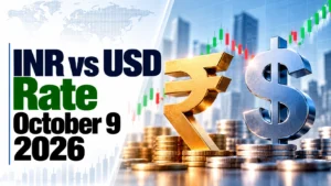 INR vs USD Rate, October 9, 2026: Rupee Rises 23 Paise to 96.65 Against US Dollar in Early Trade