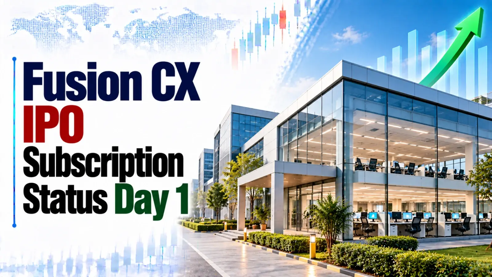 Fusion CX IPO Subscription Status Day 1