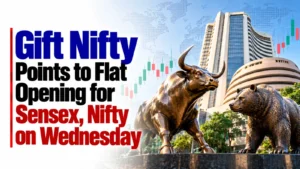 Gift Nifty Points to Flat Opening for Sensex, Nifty on Wednesday