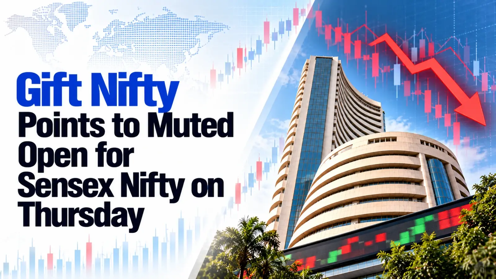 Gift Nifty Points to Muted Open for Sensex, Nifty on Thursday
