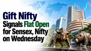 Gift Nifty Signals Flat Open for Sensex, Nifty on Wednesday