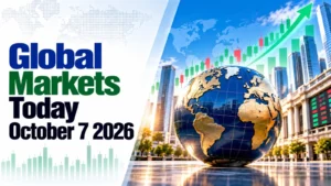 Global Markets Today, October 7, 2026: Asia Declines, Wall Street Hits Records, Oil Climbs Above $100; India May Get Lower Start