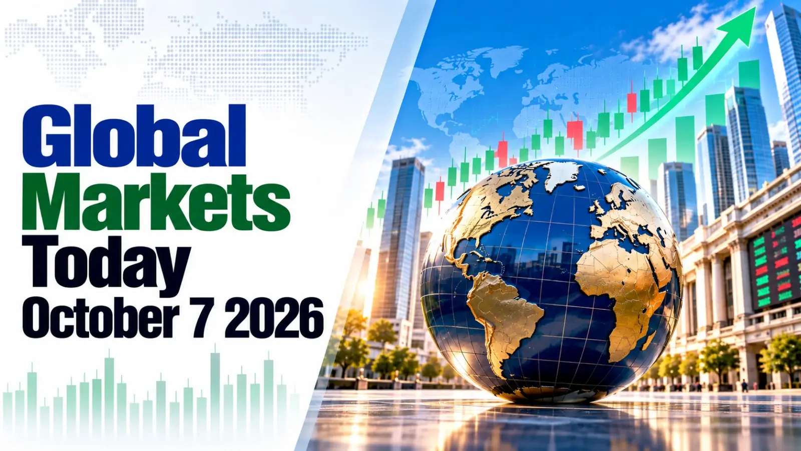 Global Markets Today, October 7, 2026: Asia Declines, Wall Street Hits Records, Oil Climbs Above $100; India May Get Lower Start
