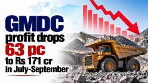 GMDC Profit Drops 63% to Rs 171 Cr in July-September