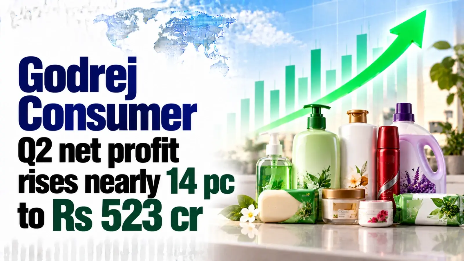 Godrej Consumer Q2 Net Profit Rises Nearly 14% to Rs 523 Cr