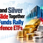 Gold and Silver ETFs Slide Together as IT Funds Rally and Defence ETFs Slip