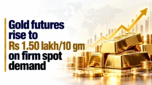 Gold Futures Rise to Rs 1.50 Lakh/10 GM on Firm Spot Demand