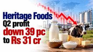 Heritage Foods Q2 Profit Down 39% to Rs 31 Cr