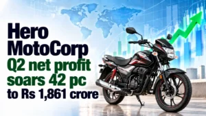 Hero MotoCorp Q2 Net Profit Soars 42% to Rs 1,861 Crore