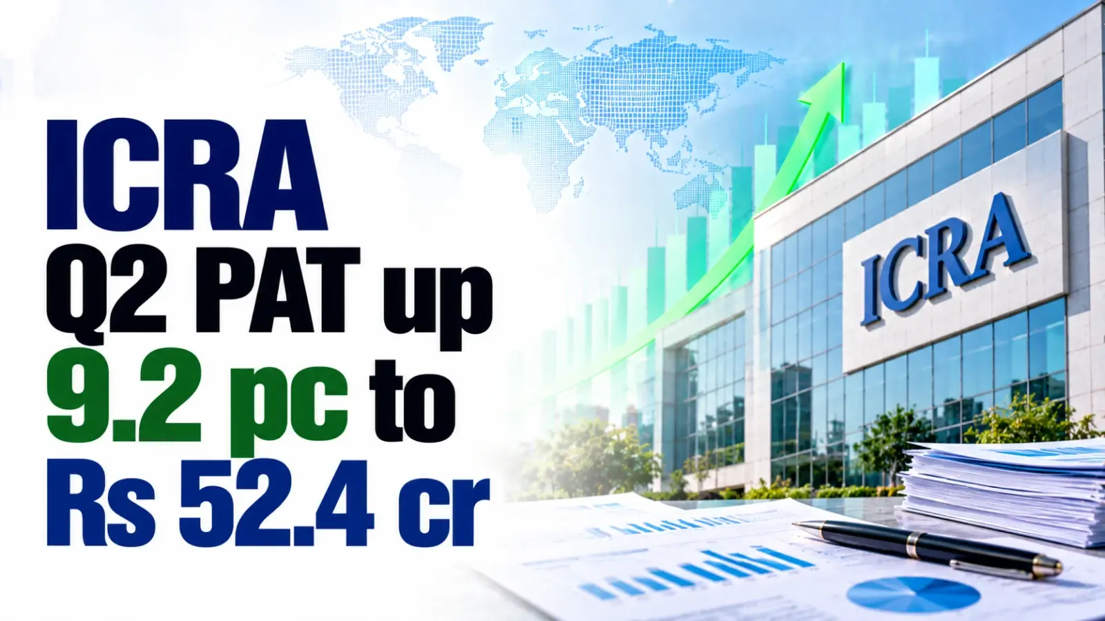 ICRA Q2 PAT Up 9.2% to Rs 52.4 Cr