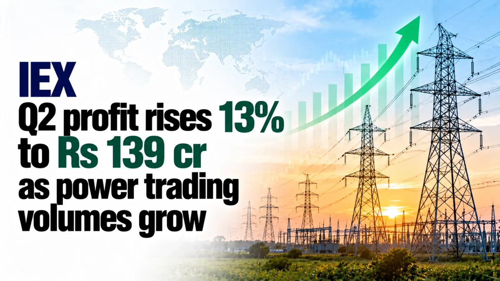 IEX Q2 Profit Rises 13% to Rs 139 Cr As Power Trading Volumes Grow