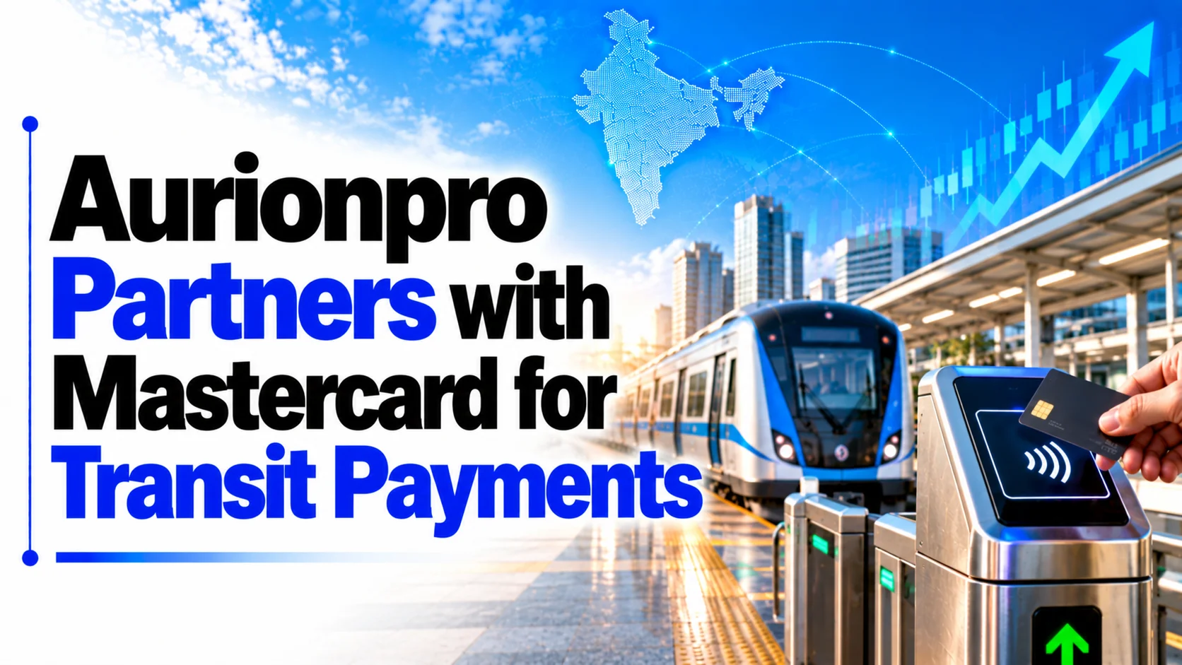 Aurionpro Partners with Mastercard for Transit Payments; Shares Fall 0.49%