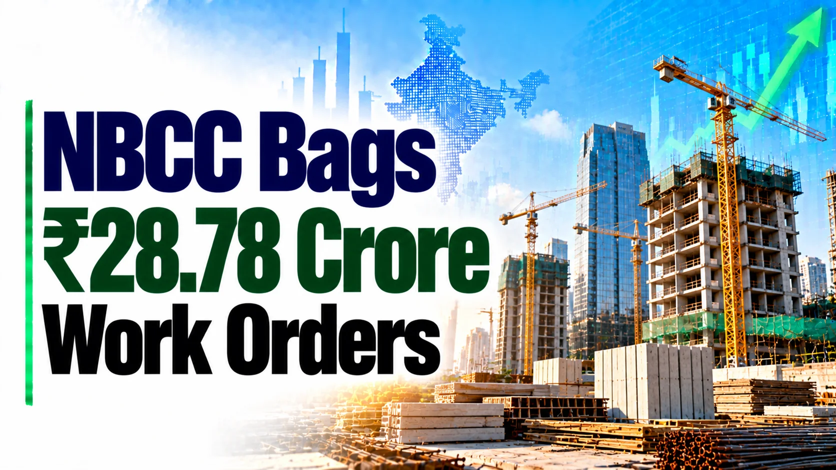 NBCC Bags ₹28.78 Crore Work Orders; Shares Fall 0.65%