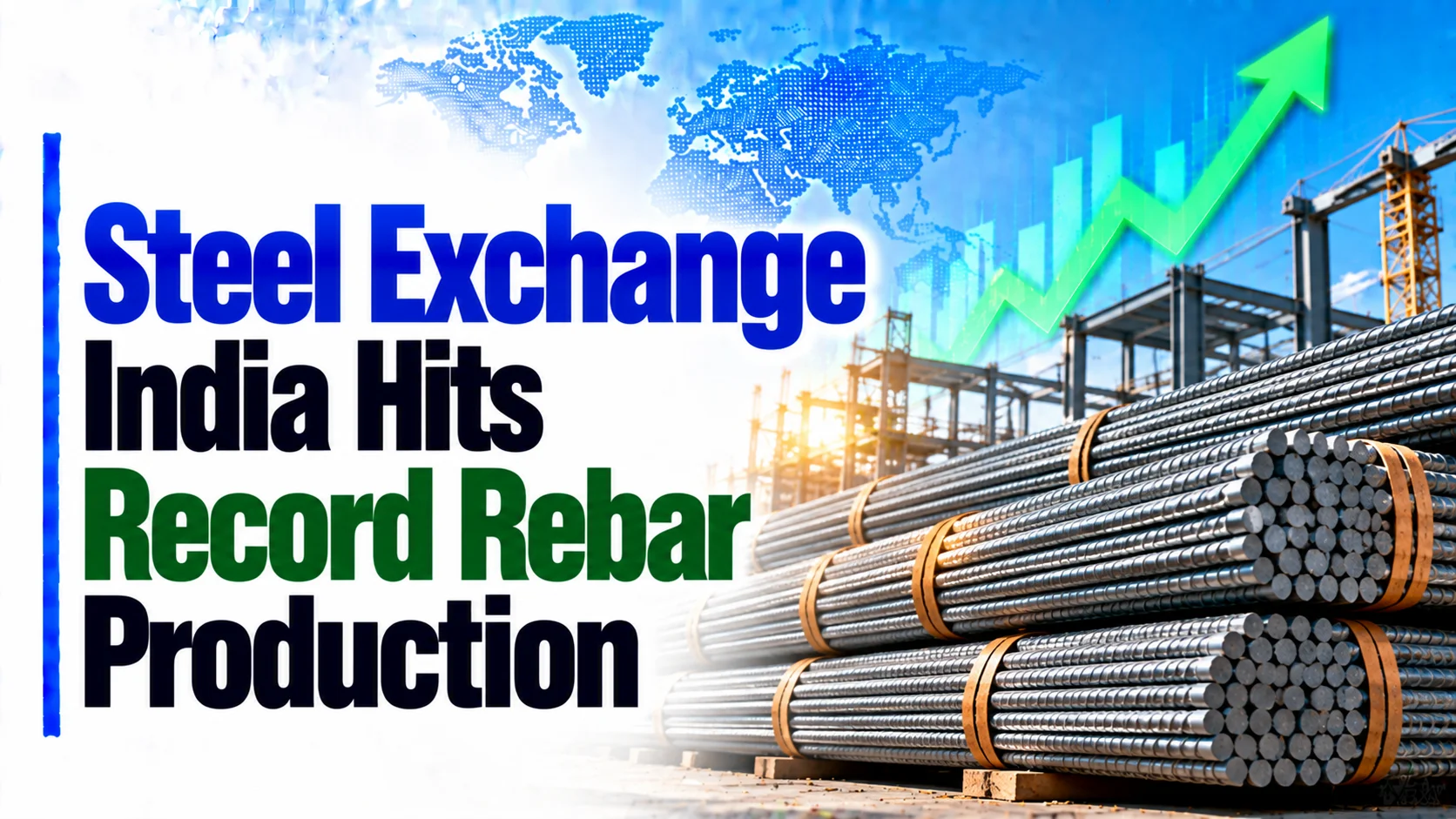 Steel Exchange India Hits Record Rebar Production; Shares Rise 0.09%