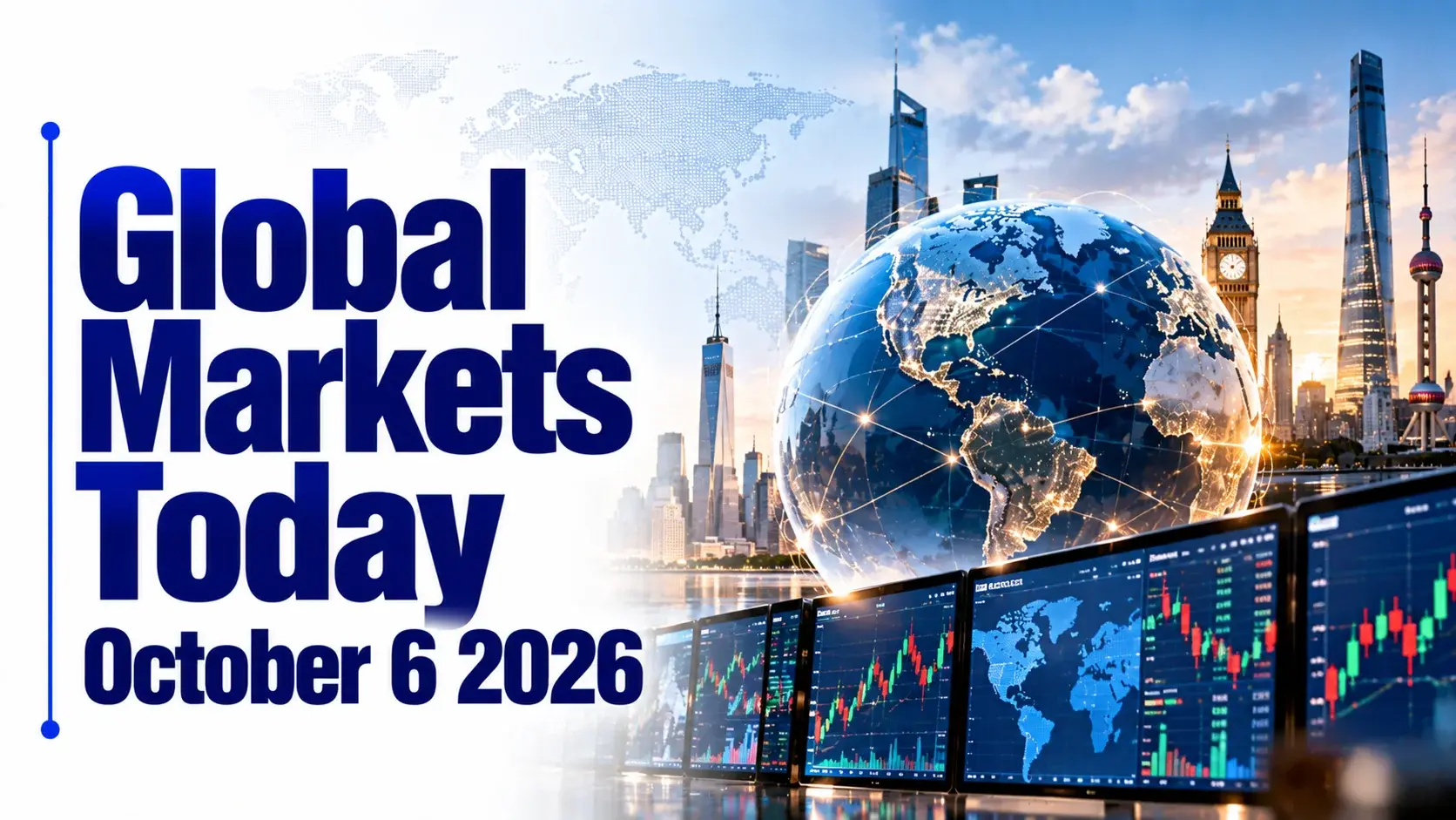 Global Markets Today, October 6, 2026: Asian Shares Rise, Nasdaq At Record High; Global Cues Point To Positive Start