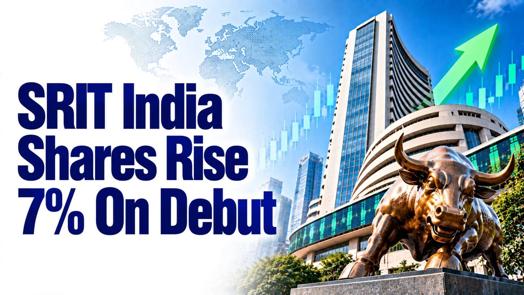SRIT India Shares Rise 7% On Debut