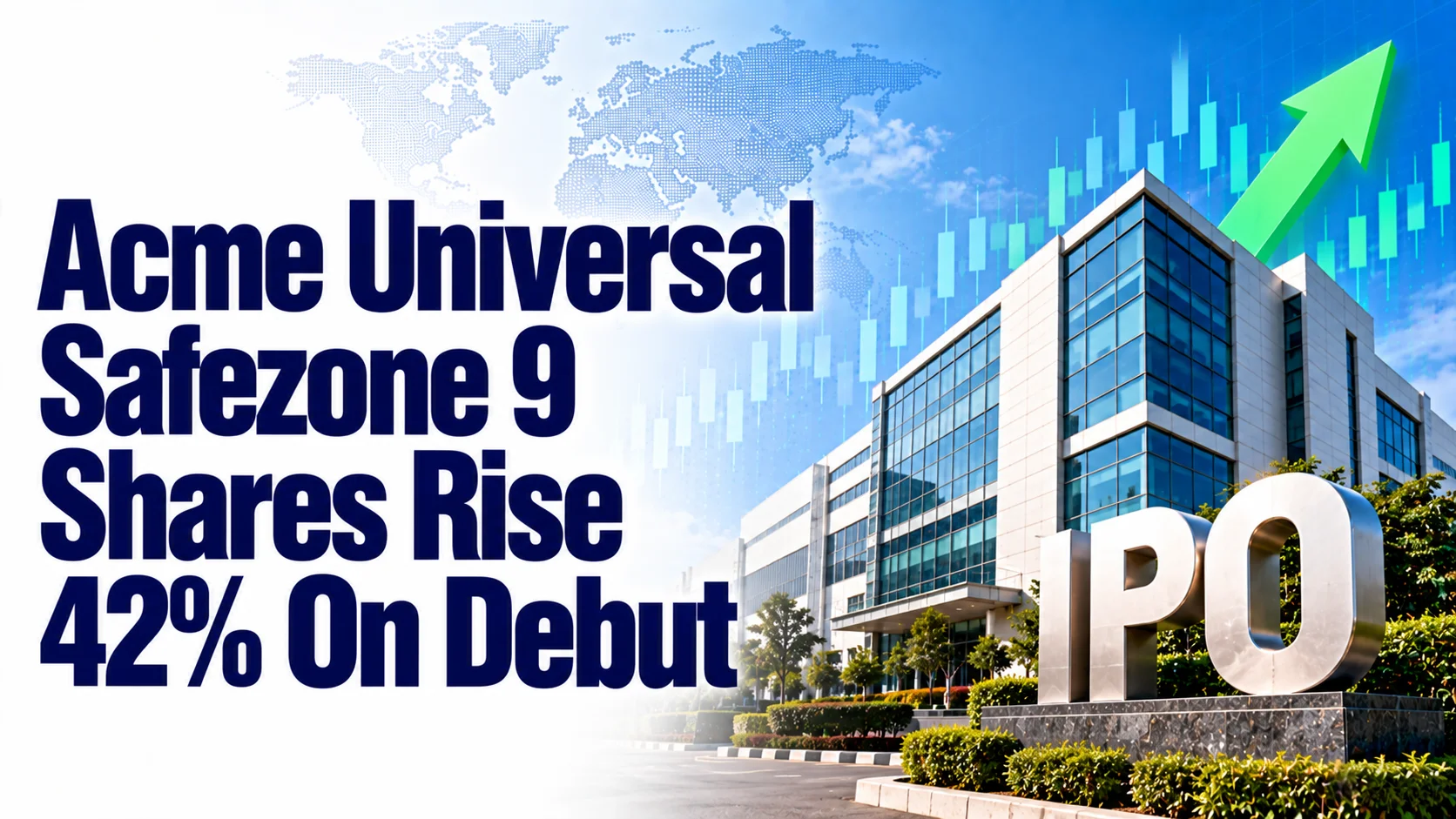 Acme Universal Safezone 9 Shares Rise 42% On Debut