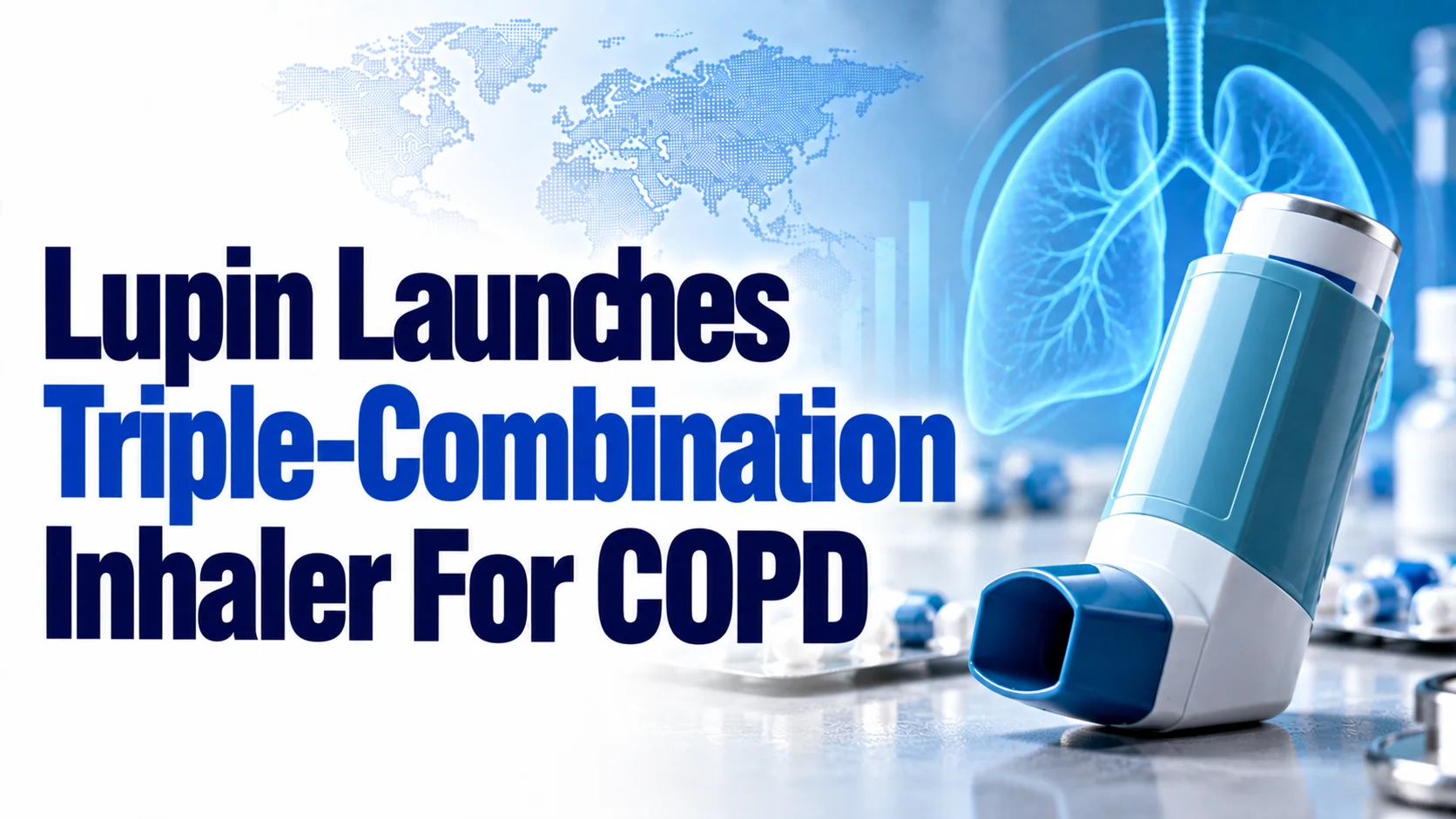 Meta Title: Lupin Launches Triple-Combination Inhaler For COPD; Shares Up 0.21%