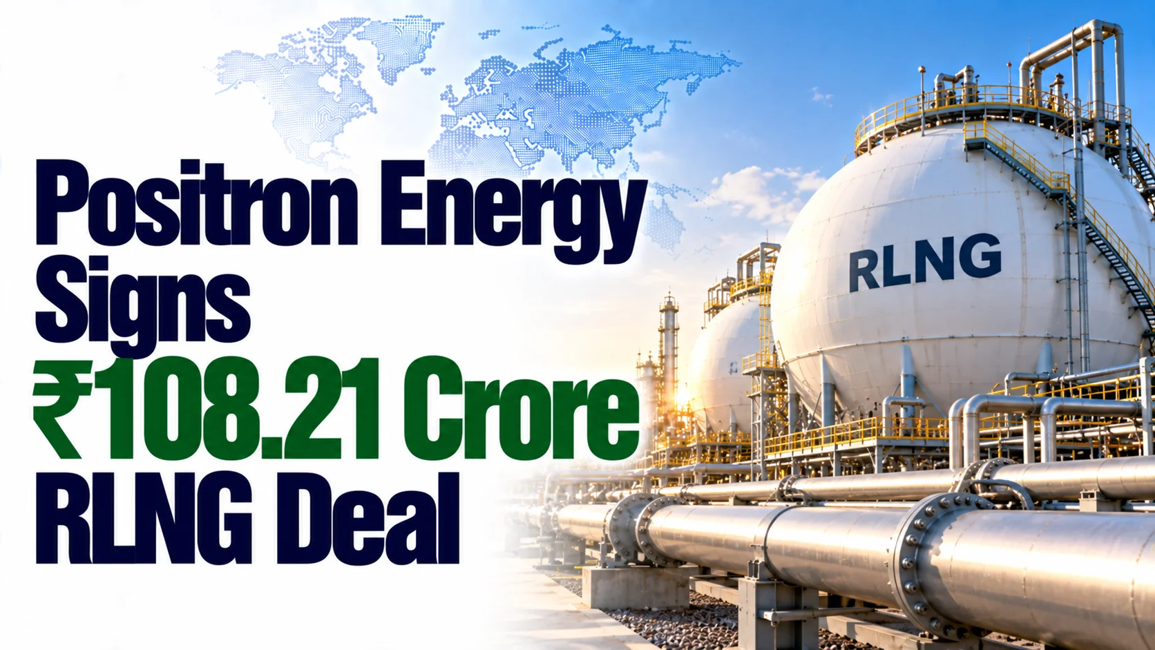Positron Energy Signs ₹108.21 Crore RLNG Deal; Shares Rise 3.89%